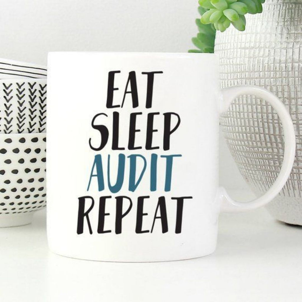 Customized CA Audit Quote Ceramic Mug