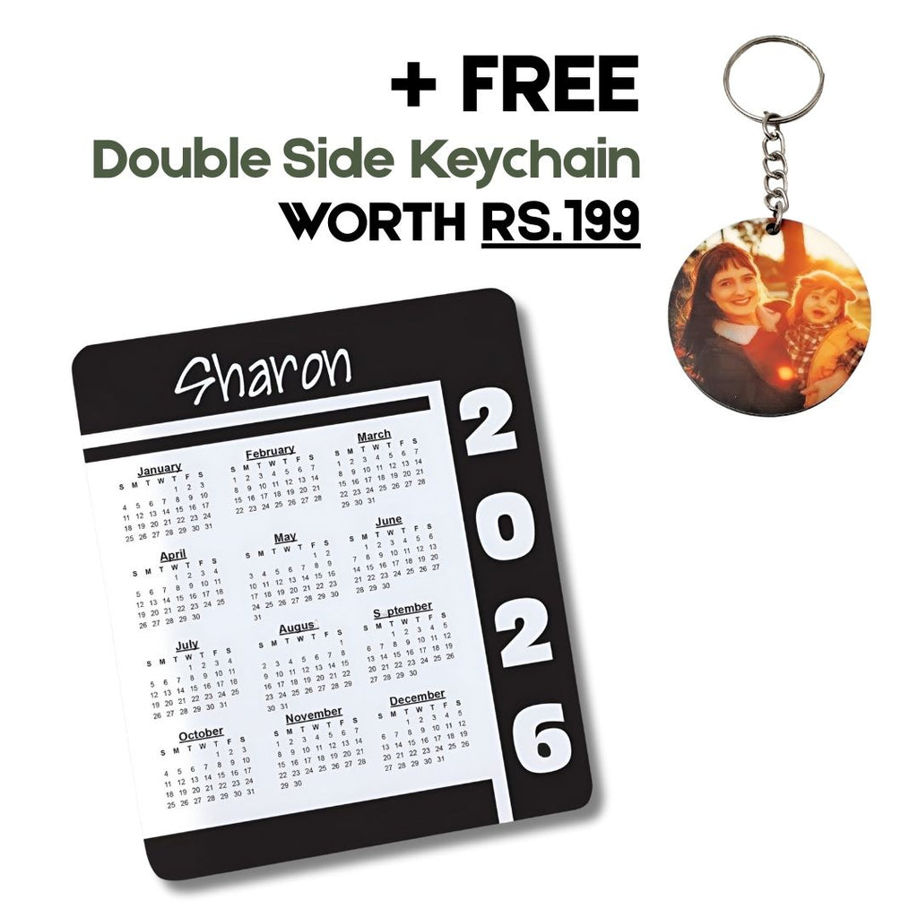 Customized Calender theme Mouse pad