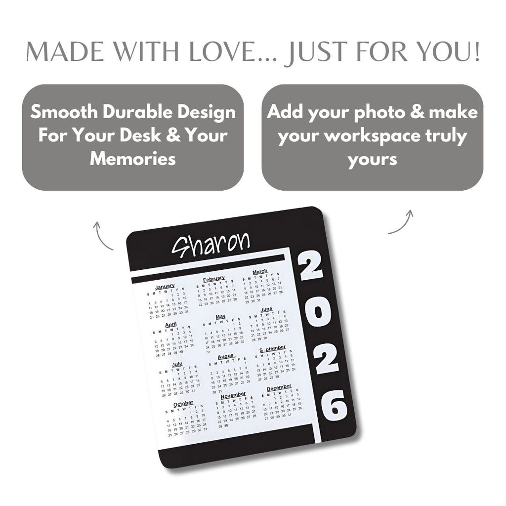 Customized Calender theme Mouse pad