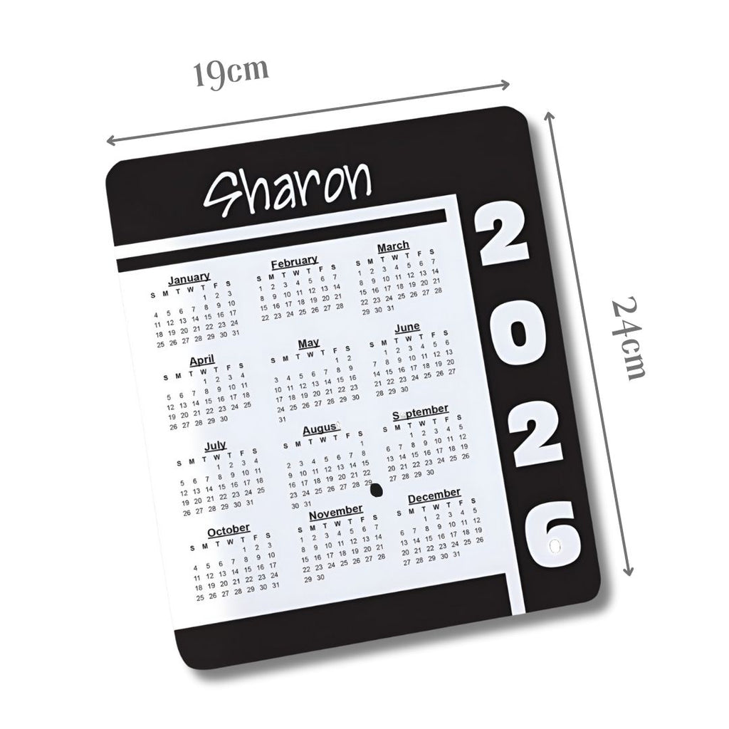 Customized Calender theme Mouse pad
