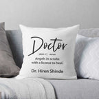 Photo Furr Personalized Pillow For Doctor