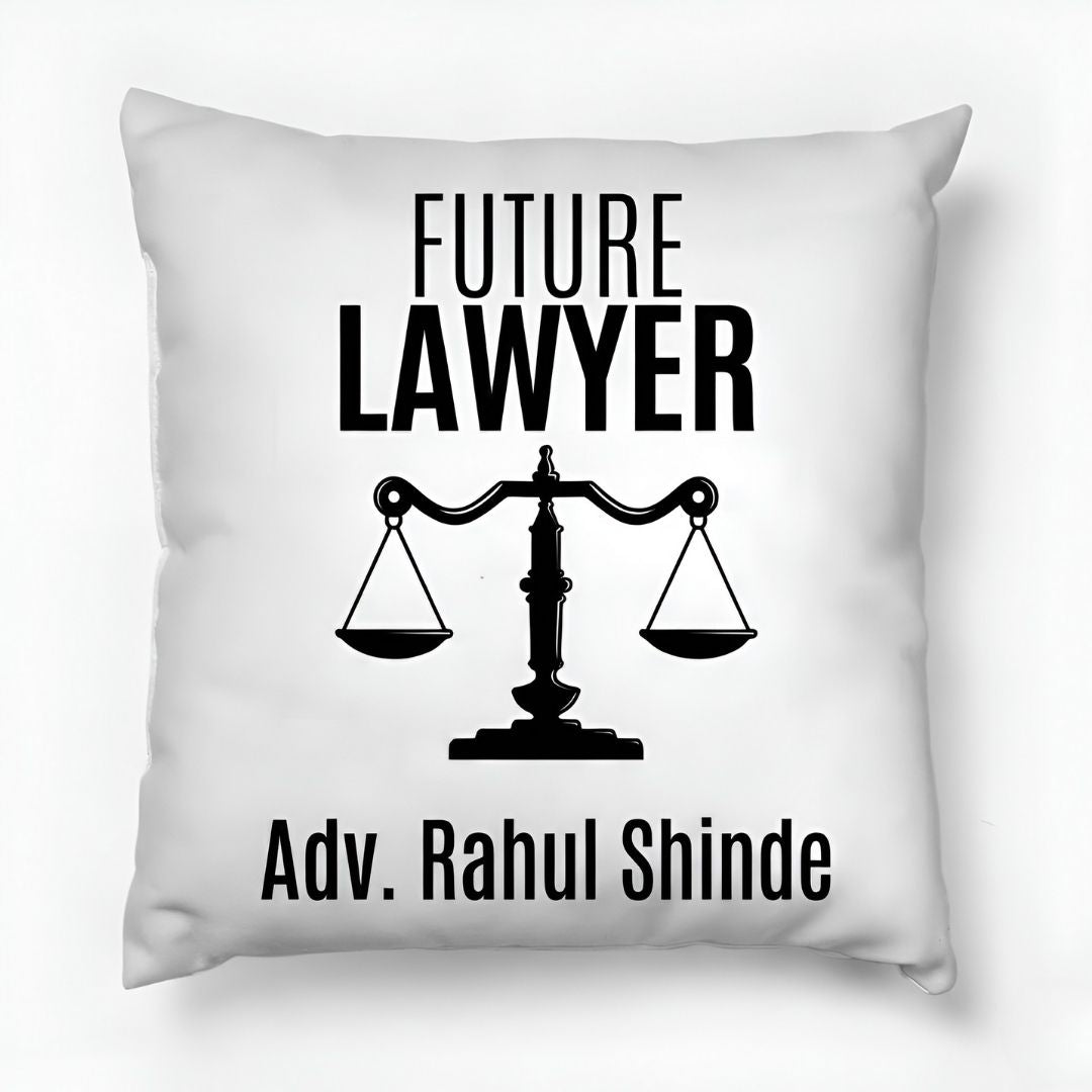 Photo Satin Future Lawyer Customized Pillow