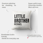 Photo White Furr Little Brother Pillow