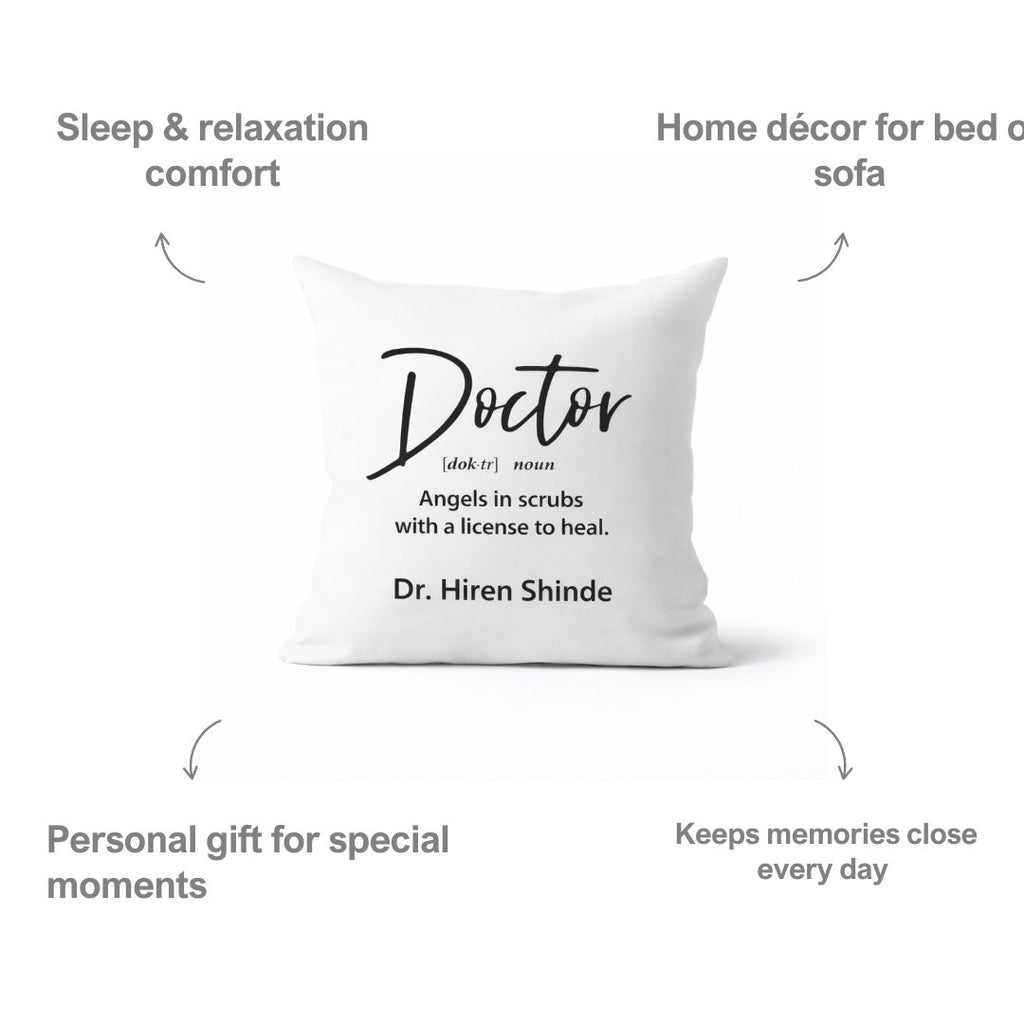Photo Furr Personalized Pillow For Doctor