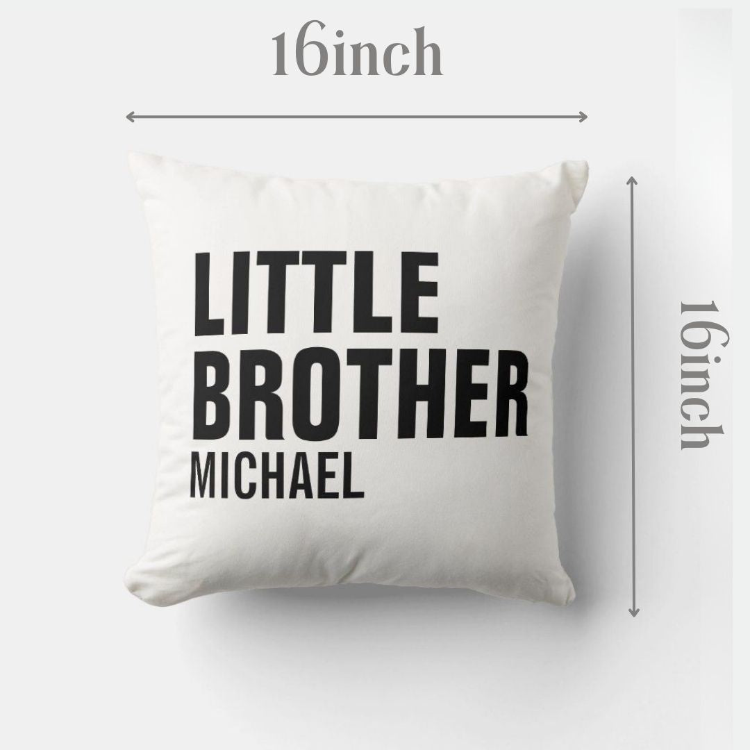 Photo White Furr Little Brother Pillow
