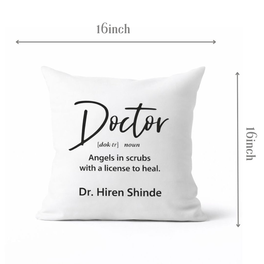 Photo Furr Personalized Pillow For Doctor