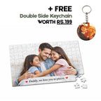 Personalized MDF Daddy Picture Puzzle
