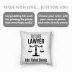 Photo Satin Future Lawyer Customized Pillow