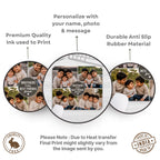 Personalized Brothers Photo Mouse Pad