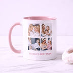Personalized Photo Collage Mug for Mom