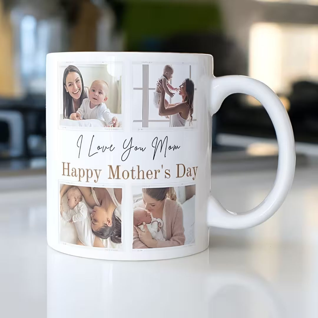 Personalized Mother's Day Photo Mug | Ceramic Cup