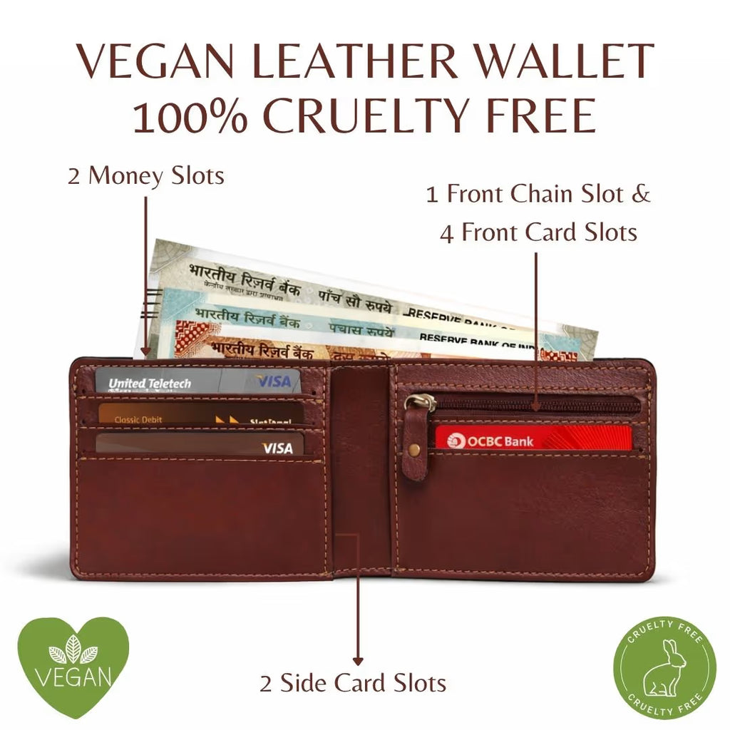 Personalized Chain Wallet with Name & Charm