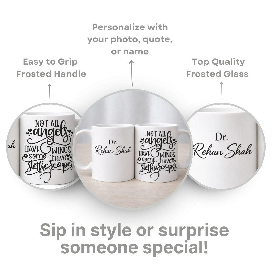 Double Personalized Mug for Doctors