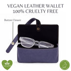 Personalized Grey Sunglass Cover with Name & Charm