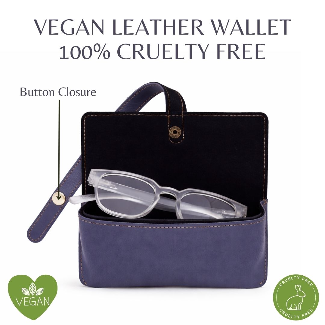 Personalized Grey Sunglass Cover with Name & Charm