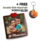 Personalized Memories Wooden Magnet for Brother