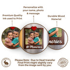 Personalized Memories Wooden Magnet for Brother