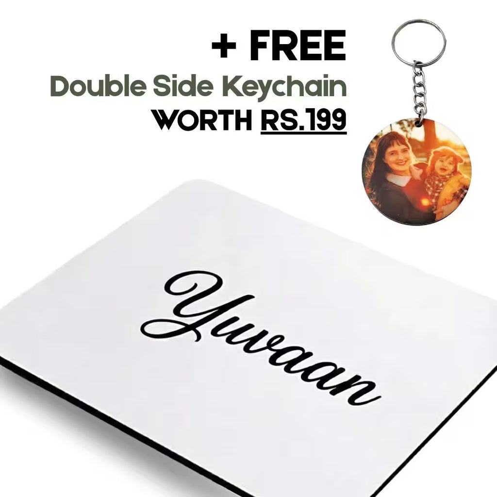 Customized Name Mouse Pad