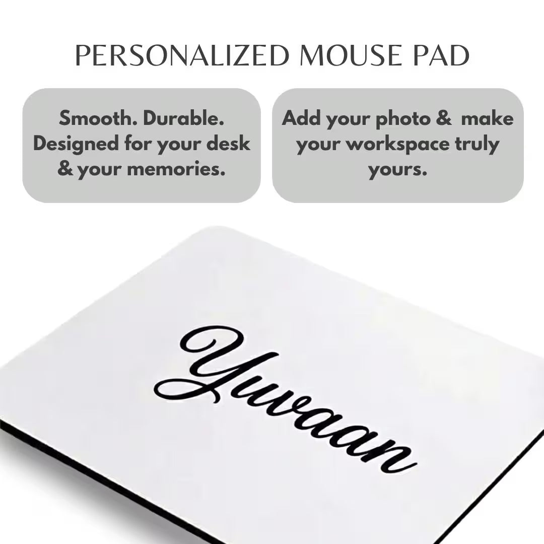 Customized Name Mouse Pad