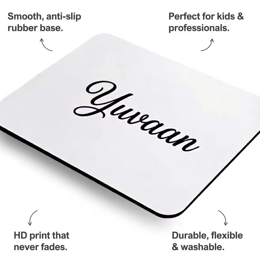 Customized Name Mouse Pad