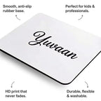 Customized Name Mouse Pad