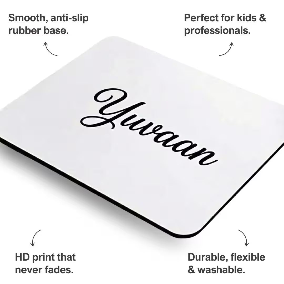 Customized Name Mouse Pad