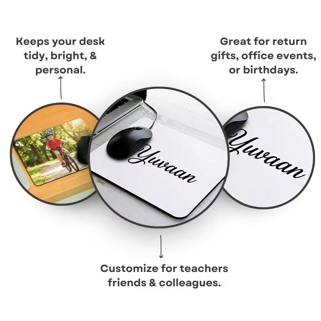 Customized Name Mouse Pad