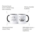 Born To Argue Personalized Ceramic Photo Mug
