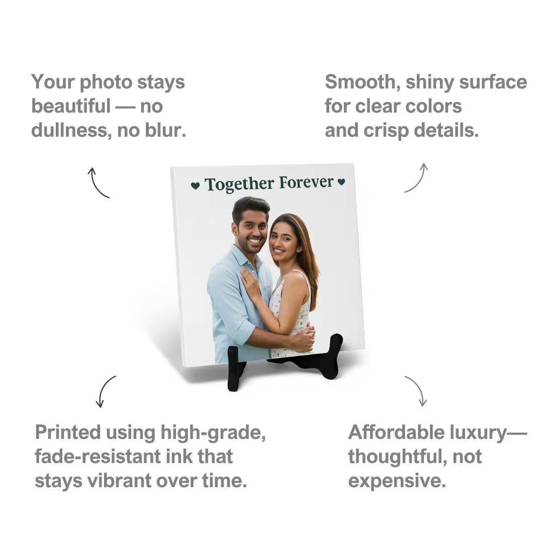Personalized Photo Printed Ceramic Tile