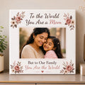 Personalized Photo Ceramic Tile for Mom