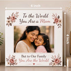 Personalized Photo Ceramic Tile for Mom