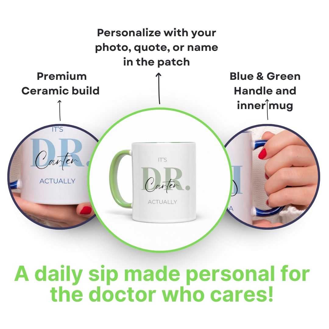 Customized Ceramic Quote Mug For Docter's