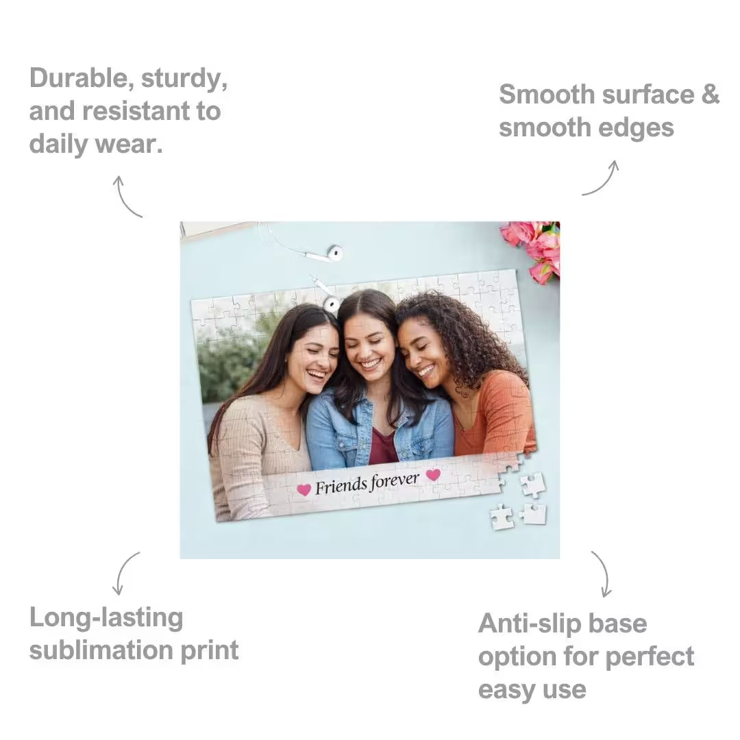 Photo Jigsaw Puzzle for Mom – Personalized Gift (Cardboard)