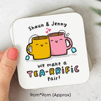 Personalized Quote MDF Square Tea Coaster for Friends