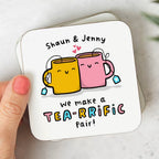 Personalized Quote MDF Square Tea Coaster for Friends