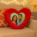 Red Heart Customized Furr Photo Pillow
