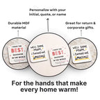 Funny Quotes Square Coaster Set – Sassy Gifts for Mom