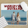 Personalized World's Best Husband Photo Mousepad