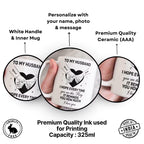 Personalized Ceramic Mug for Husband