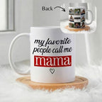 Personalized Photo Collage Mug for Mom