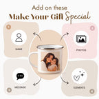 Customized Metal Enamel Photo Mug
