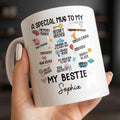 Quote Personalized Mug for Bestfriends