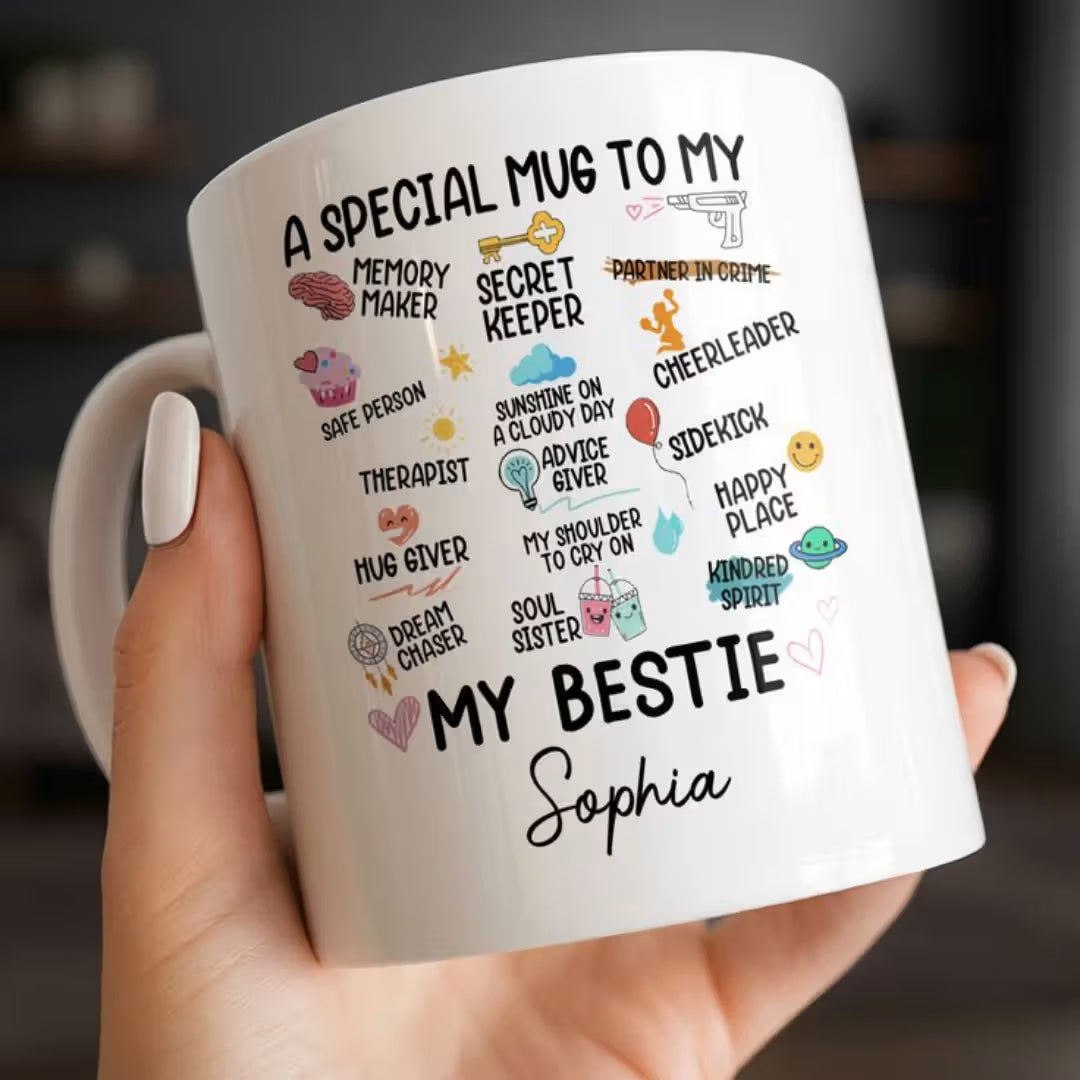 Quote Personalized Mug for Bestfriends