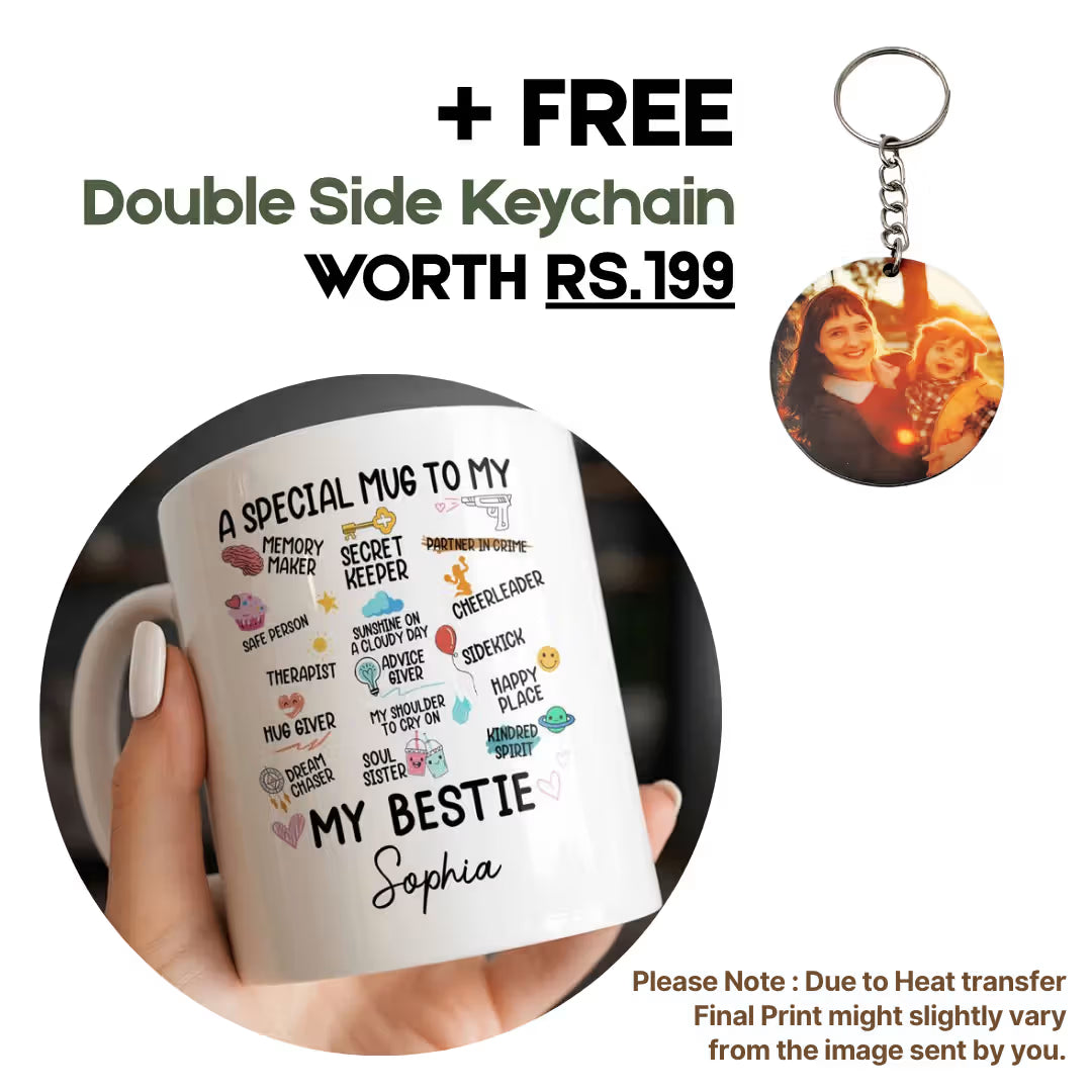 Quote Personalized Mug for Bestfriends