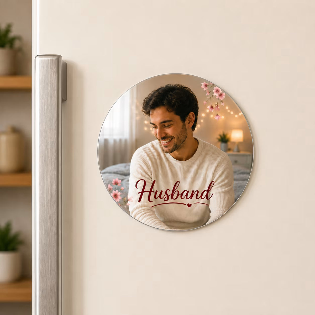 Customized MDF Photo Magnet
